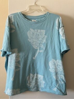 We the Free Rose Print Tee